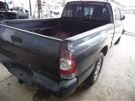 2010 Toyota Tacoma Gray Extended Cab 2.7L AT 2WD #Z22704